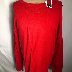 Women’s Red Buffalo Sweater. New with Tag. XXL